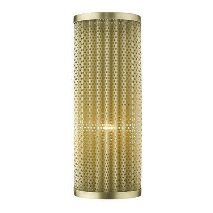 Basetti 1-Light Gold Sconce Wall Lighting TriadCommerceInc Default Title