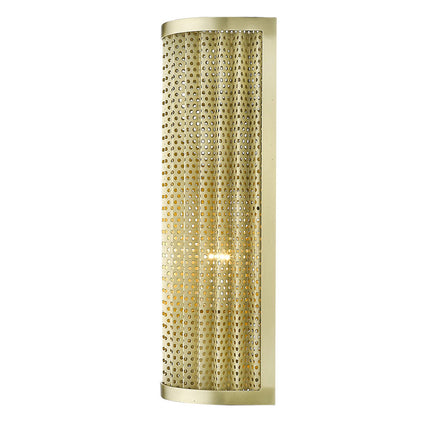 Basetti 1-Light Gold Sconce Wall Lighting TriadCommerceInc