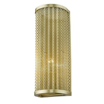 Basetti 1-Light Gold Sconce Wall Lighting TriadCommerceInc