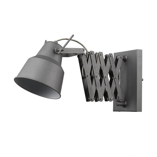 Plexus 1-Light Gray Sconce Wall Lighting TriadCommerceInc   