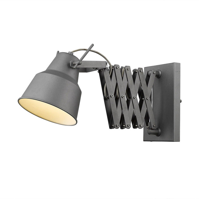 Plexus 1-Light Gray Sconce Wall Lighting TriadCommerceInc   