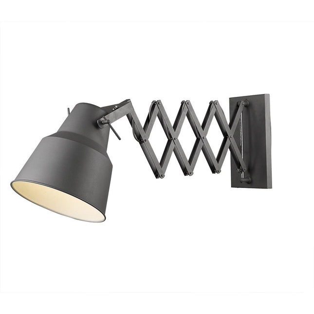 Plexus 1-Light Gray Sconce Wall Lighting TriadCommerceInc   