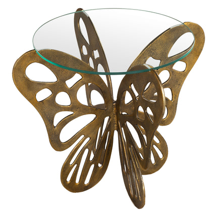 Motyl Accent Table Gold Accent tables [TriadCommerceInc]   