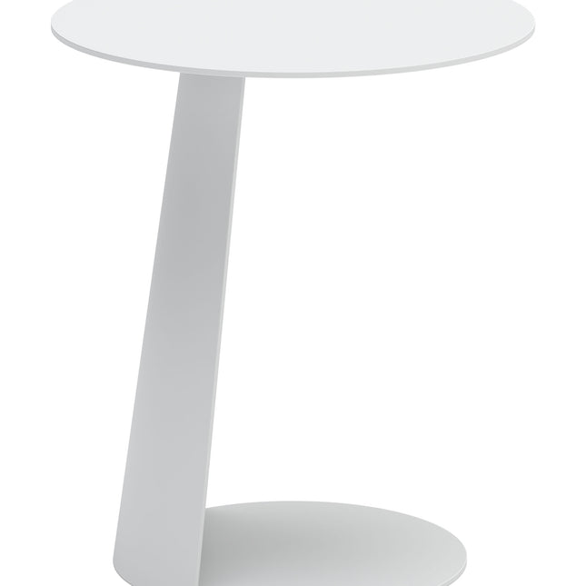 Sunny Isles Side Table White Tables TriadCommerceInc   