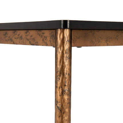 Nida Bar Table Black & Bronze Tables [TriadCommerceInc]   