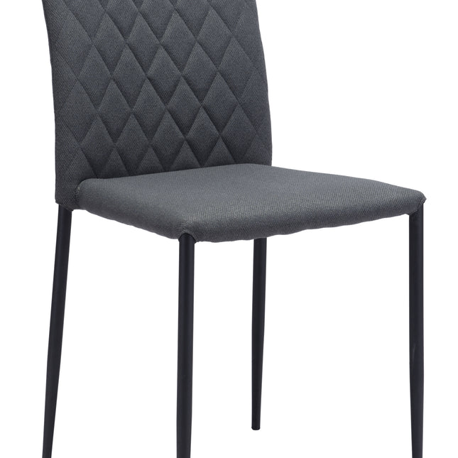 Harve Dining Chair (Set of 2) Gray Chairs TriadCommerceInc Default Title  