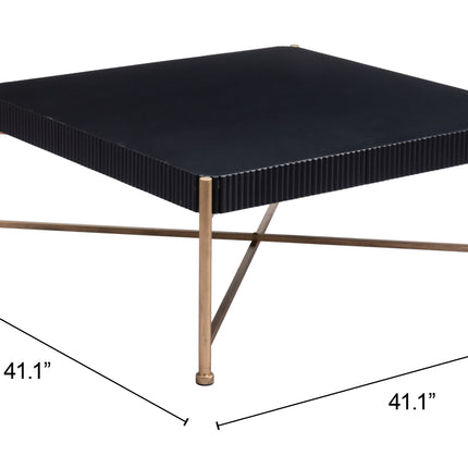 Nazaire Coffee Table Black Coffee Tables [TriadCommerceInc]   
