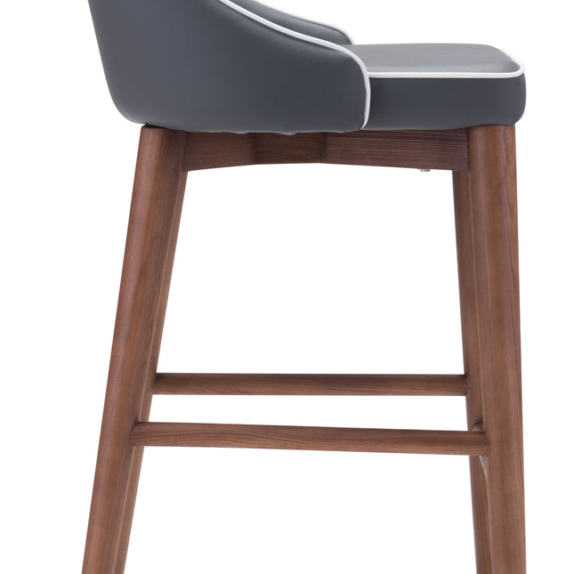 Moor Barstool Dark Gray Barstools TriadCommerceInc   