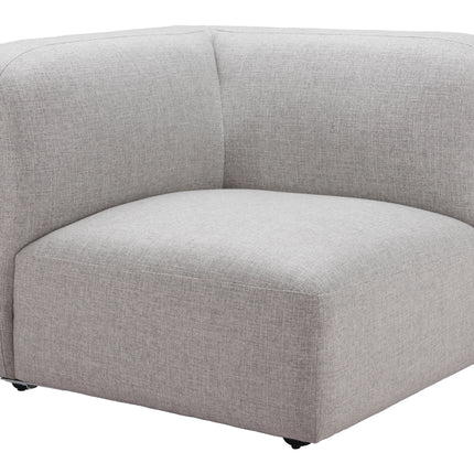 Biak Corner Chair Gray Sofas TriadCommerceInc Default Title  