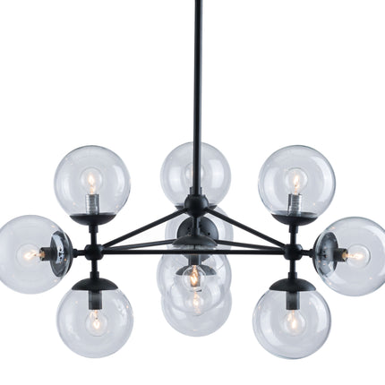 Belfast Ceiling Lamp Black Chandeliers TriadCommerceInc   