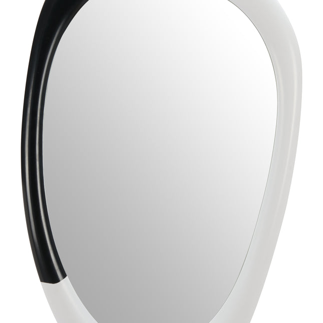 Muna Mirror White & Black Mirrors TriadCommerceInc   