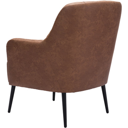 Tasmania Accent Chair Vintage Brown Chairs TriadCommerceInc   