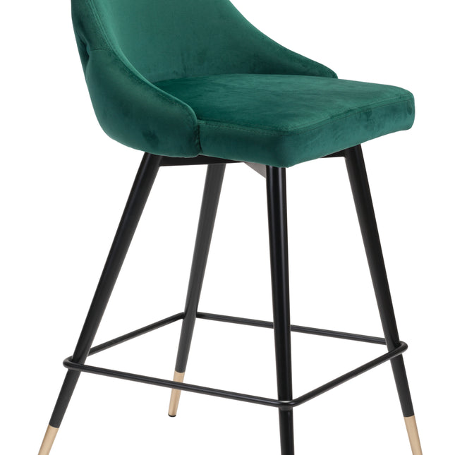 Piccolo Counter Stool Green Counter Stools TriadCommerceInc Default Title  