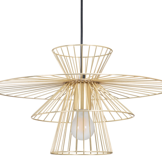 Azzi Ceiling Lamp Gold Pendant Lights TriadCommerceInc   