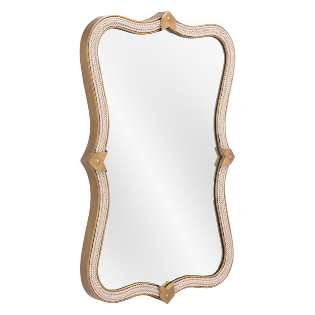 Hillegass Mirror Brass Mirrors [TriadCommerceInc] Default Title  