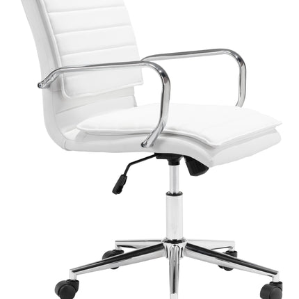 Partner Office Chair White Chairs TriadCommerceInc   