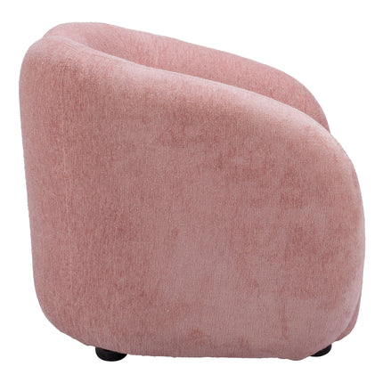 Tallin Accent Chair Mauve Pink Chairs TriadCommerceInc   