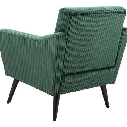 Bastille Accent Chair Green Chairs TriadCommerceInc   