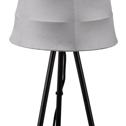 Mozzi Table Lamp Gray & Black Table Lamps TriadCommerceInc   