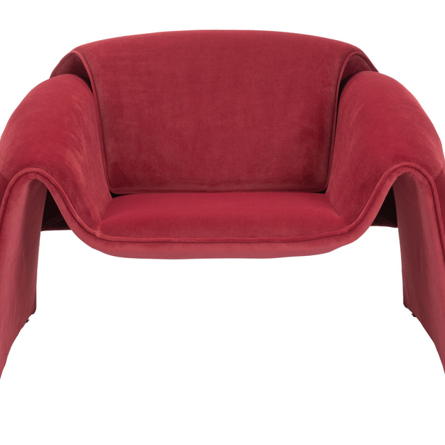 Horten Accent Chair Red Chairs TriadCommerceInc   