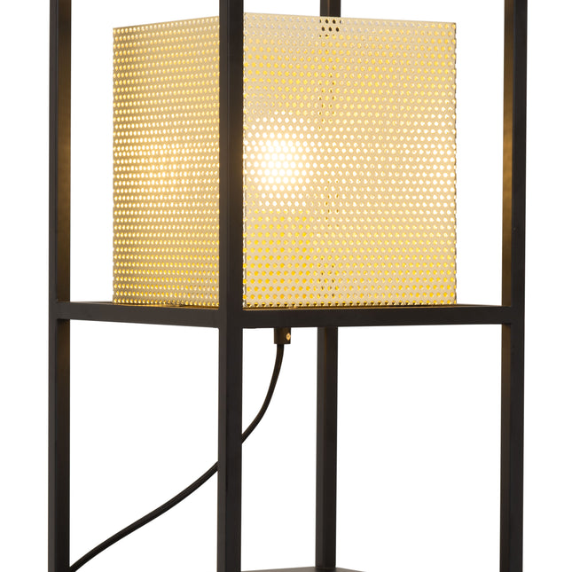 Yves Table Lamp Gold & Black Table Lamps TriadCommerceInc Default Title  