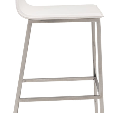 Marina Barstool (Set of 2) White Barstools TriadCommerceInc   