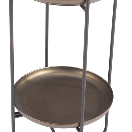 Bronson Accent Table Bronze Accent tables TriadCommerceInc   