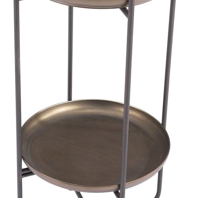 Bronson Accent Table Bronze Accent tables TriadCommerceInc   