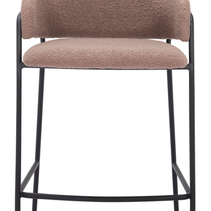 Marcel Counter Stool (Set of 2) Brown Counter Stools TriadCommerceInc   