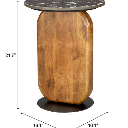 Pemba Side Table Multicolor Side Tables TriadCommerceInc   