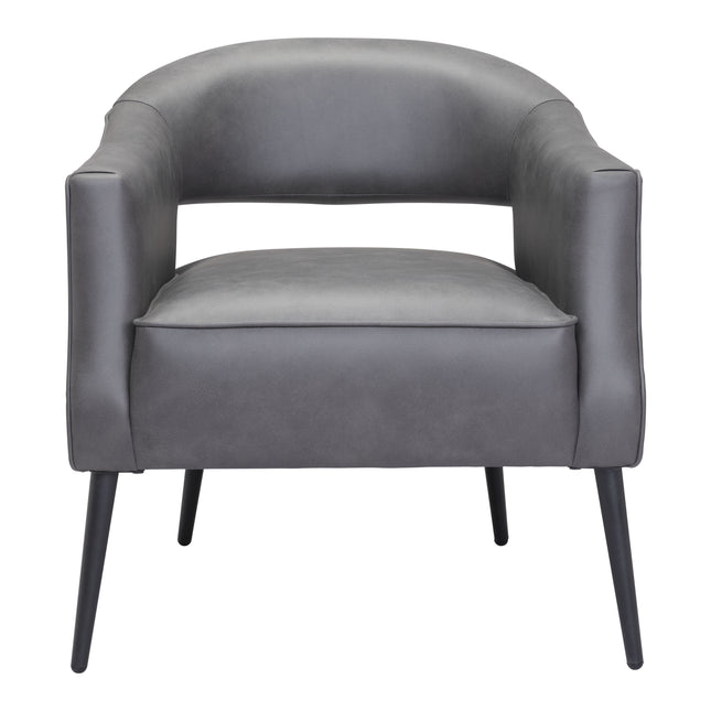 Berkeley Accent Chair Vintage Gray Chairs [TriadCommerceInc]   