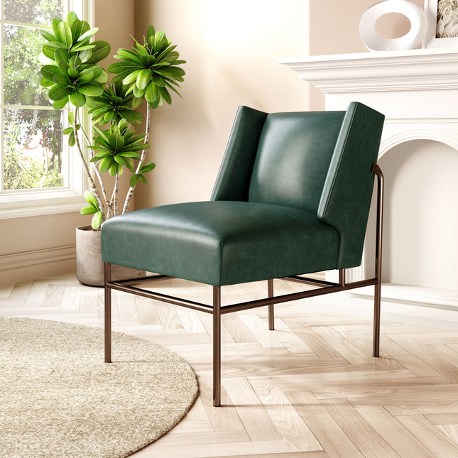 Atlanta Accent Chair Green Chairs TriadCommerceInc   