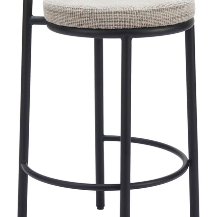 Sisal Counter Stool (Set of 2) Beige Tweed Counter Stools TriadCommerceInc   