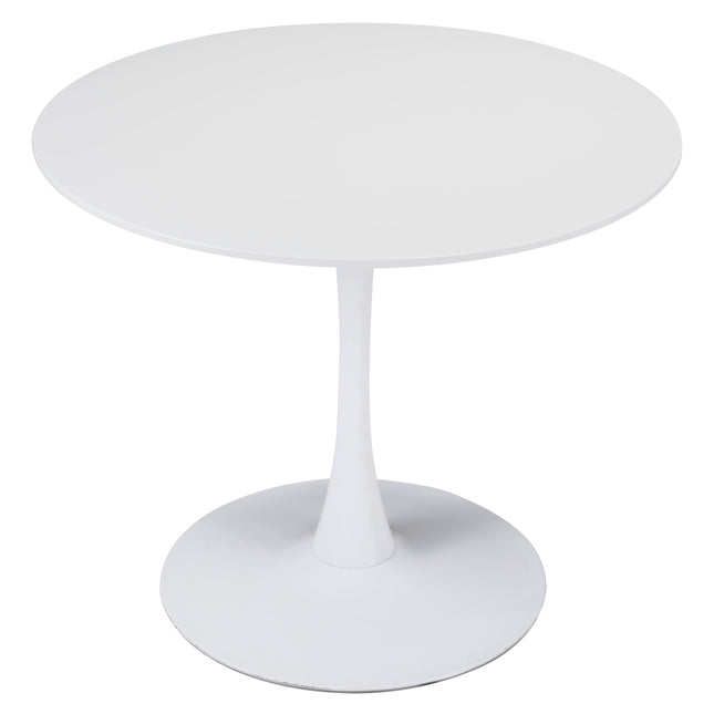 Opus Dining Table White Tables TriadCommerceInc   