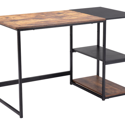 Ukraine Desk Vintage Brown & Black Desks [TriadCommerceInc] Default Title  