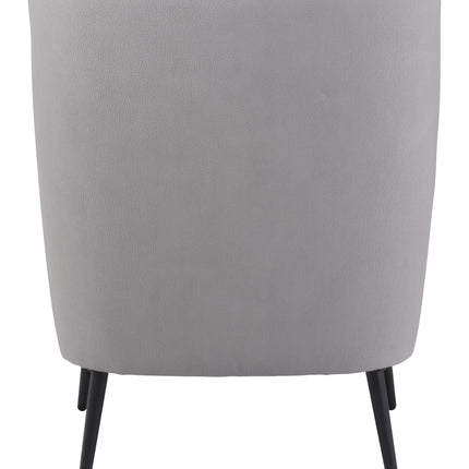 Ontario Accent Chair Gray Chairs [TriadCommerceInc]   