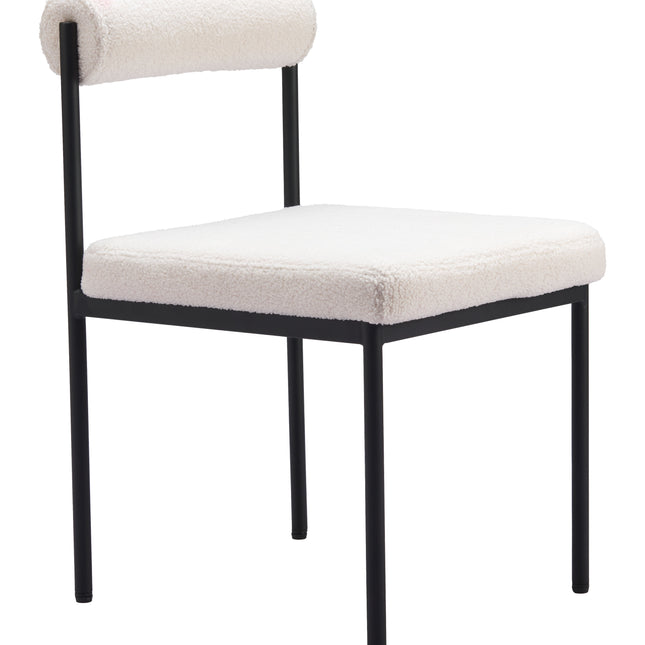 Livorno Dining Chair Ivory Chairs TriadCommerceInc Default Title  