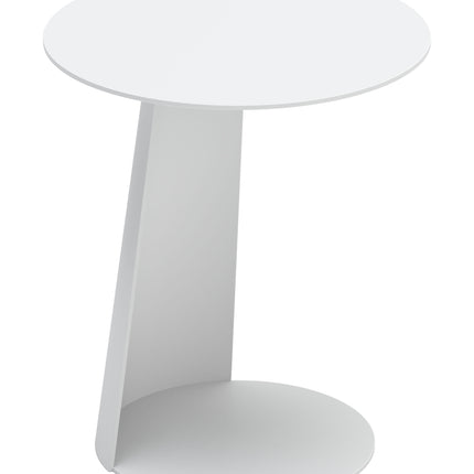 Sunny Isles Side Table White Tables TriadCommerceInc   