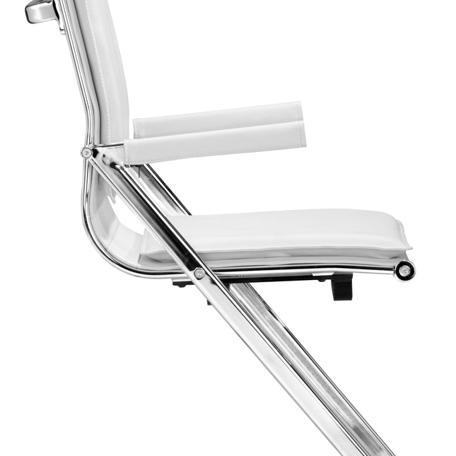 Lider Plus Conference Chair (Set of 2) White Chairs TriadCommerceInc   