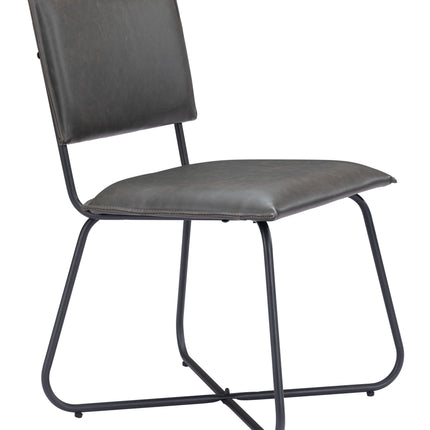 Grantham Dining Chair (Set of 2) Vintage Gray Chairs [TriadCommerceInc]   