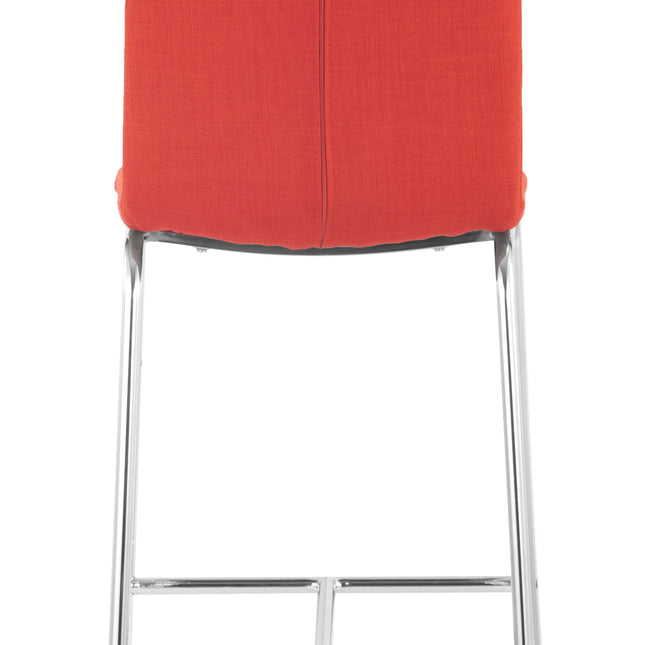 Uppsala Counter Stool (Set of 2) Tangerine Counter Stools TriadCommerceInc   