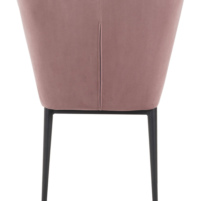 Tolivere Dining Chair (Set of 2) Pink Chairs TriadCommerceInc   