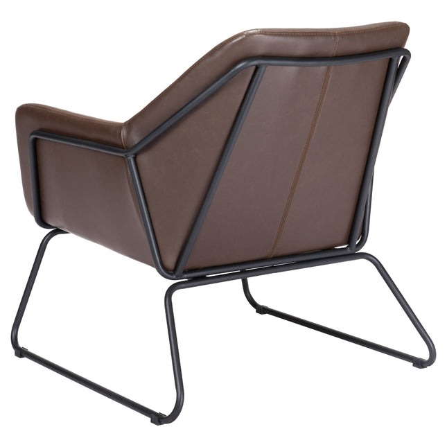 Jose Accent Chair Brown Chairs TriadCommerceInc   