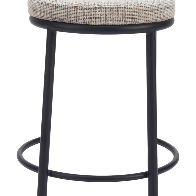 Sisal Counter Stool (Set of 2) Beige Tweed Counter Stools TriadCommerceInc   