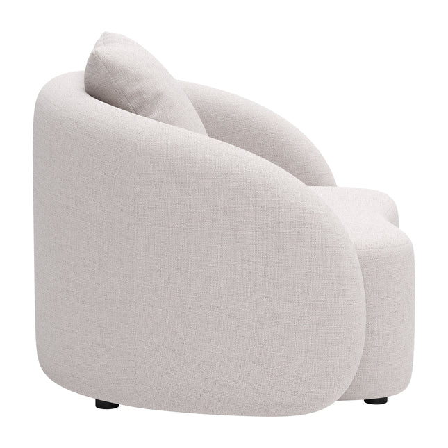 Sunny Isles Accent Chair Beige Seating [TriadCommerceInc]   