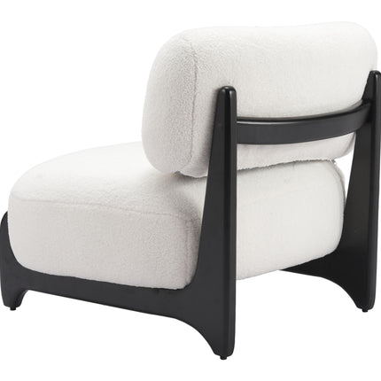 Bombo Accent Chair White Chairs TriadCommerceInc   