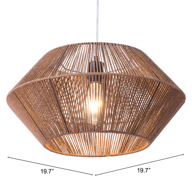 Kendrick Ceiling Lamp Brown Pendant Lights TriadCommerceInc   