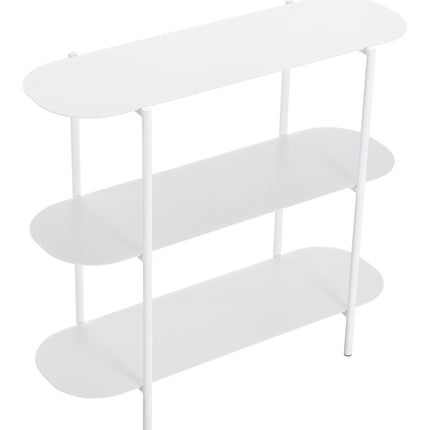 Tre Console Table White Console Tables TriadCommerceInc   