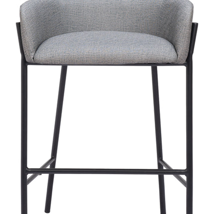 Bremor Barstool Slate Gray Barstools TriadCommerceInc   