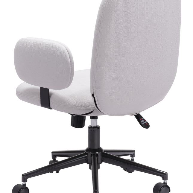 Lionel Office Chair Beige Chairs TriadCommerceInc   